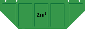 2m³SkipBins