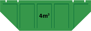 4m³SkipBins
